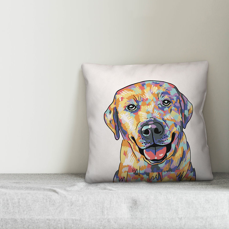 Throw Pillow, Polyester/Polyester Blend, 20" x 20"