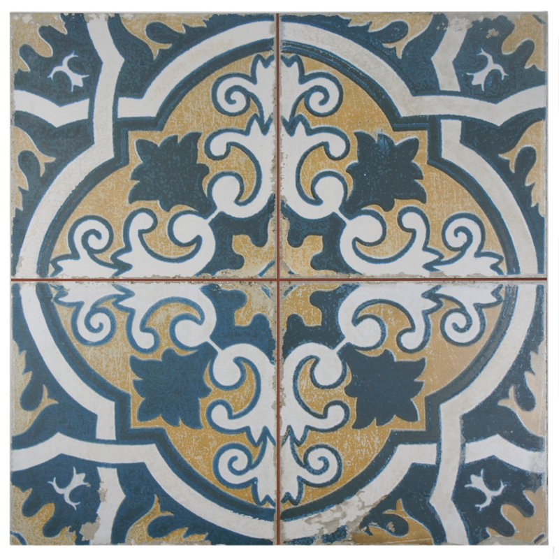 Carreau de céramique 18 po x 18 po Kings