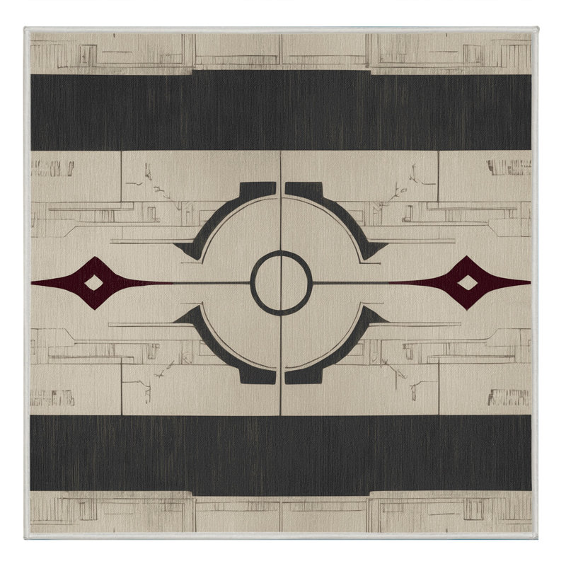 Aristocrat's Aura Rug, Square 5'