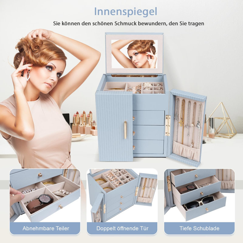 Jewelry Box +, Smoky Blue