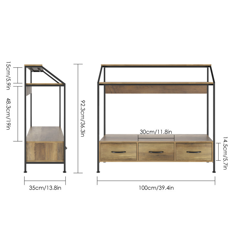 100cm Console Table