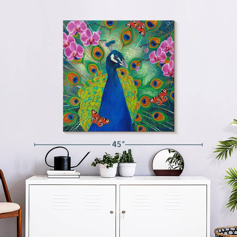 Crowle Peacock Opulence, H 30 po x l 30 po