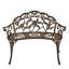  Shatley Metal Rose Garden Bench-518796821