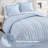 Soft Microfiber Bedding Sets, Full Queen Bow Quilt For Modern Home