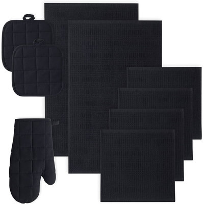 Waffle Kitchen Towel Linen Set