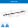 Mount-it! Wheelsup Series Bike Wall Mount For 6 Bikes