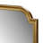 Rectangular Wall Mirror With Scalloped Corners