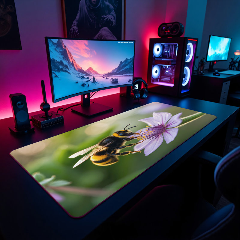 Polyester Desk Pad, 23.6x13.8
