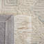 Tapis beige en laine / coton touffeté à la main Jacie-1407205697