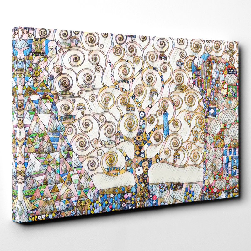 The Tree of Life by Gustav Klimt - Wrapped Canvas, 40cm H x 60cm W