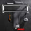 Solid Brass Wall-Mounted Bathroom Towel Rack With Foldable Shelf - Rustproof Space-Saving Organizer For Bath & Shower