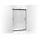 Levity 47.63" x 74" Double Sliding Shower Door with Blade Handles with CleanCoat® Technology