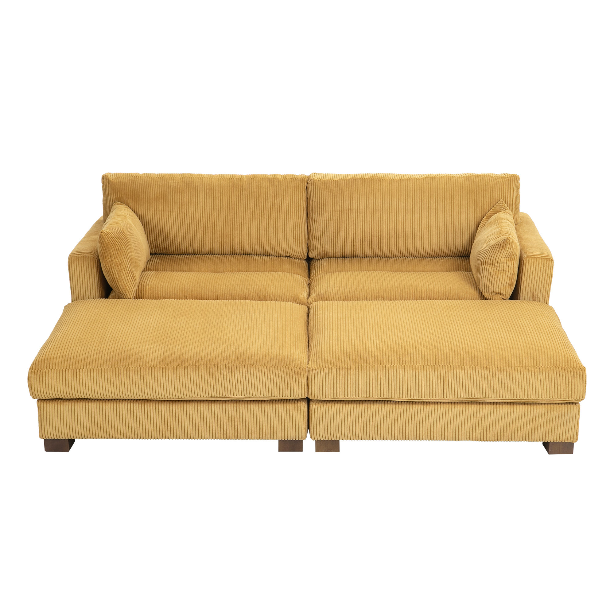 Pia Ricco 88'' Corduroy Sofa | Wayfair