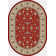 Tapis oriental rouge Attell