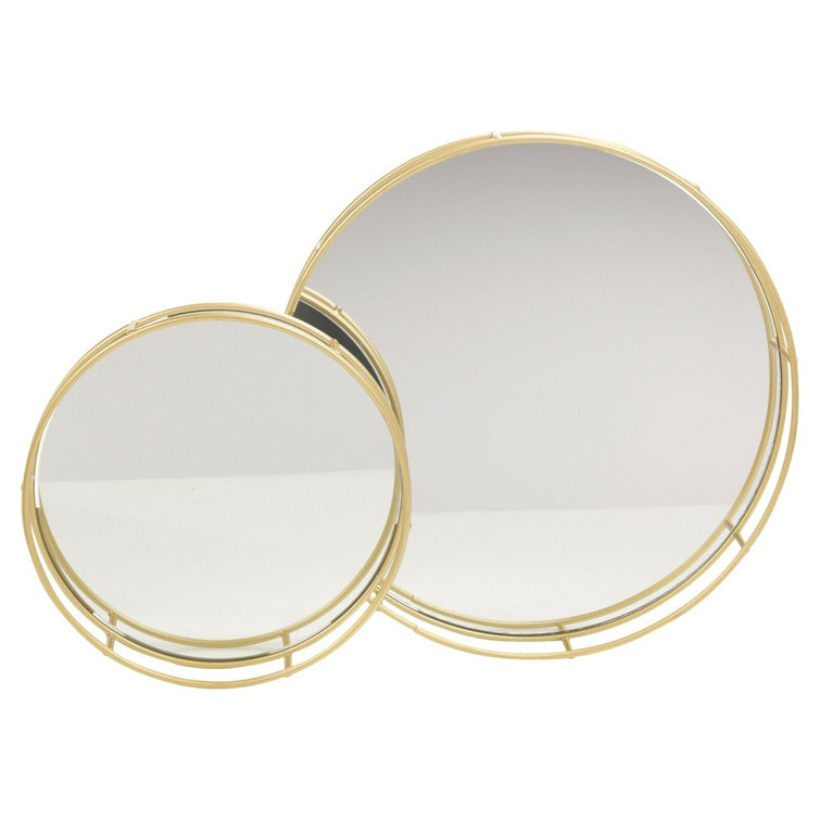 Cromartie Mirror Tray - Set of 2