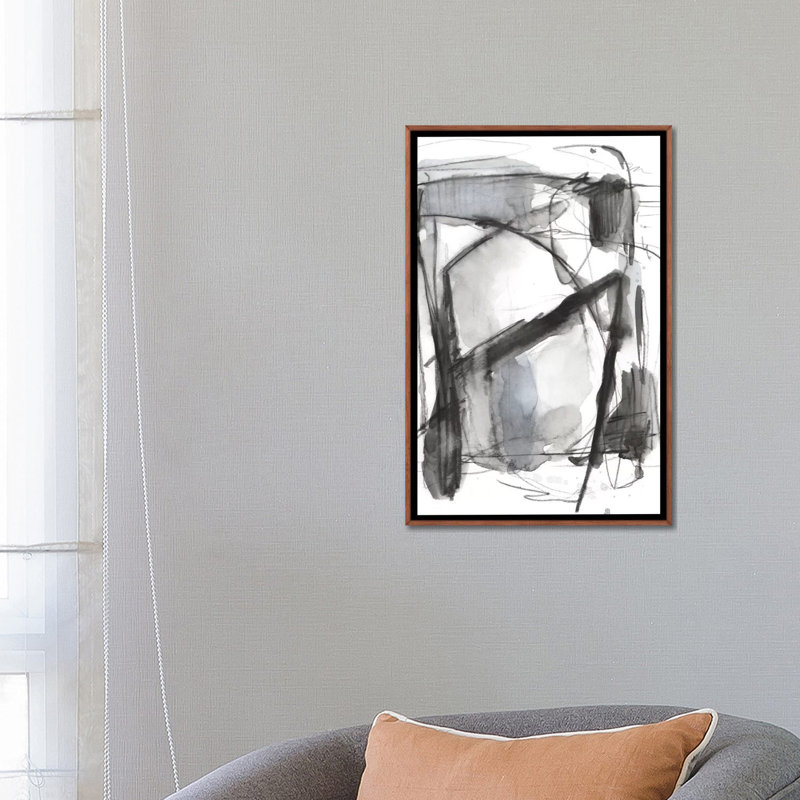 « busyy ii » par éthan harper-reproduction d’art, H 26 po x l 18 po x 1,5 po, Toile avec cadre en bois classique