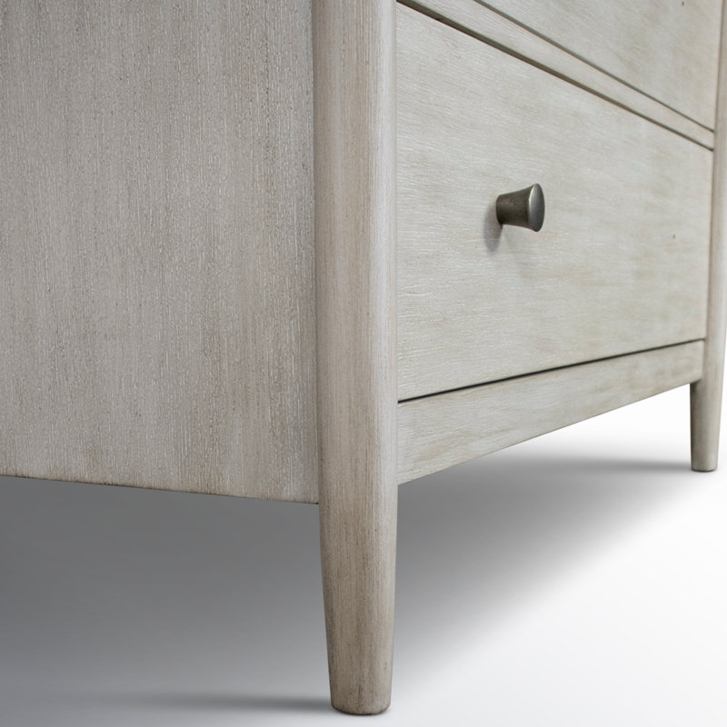 Commode standard à 5 tiroirs en bois manufacturé et l 40 po Shannen
