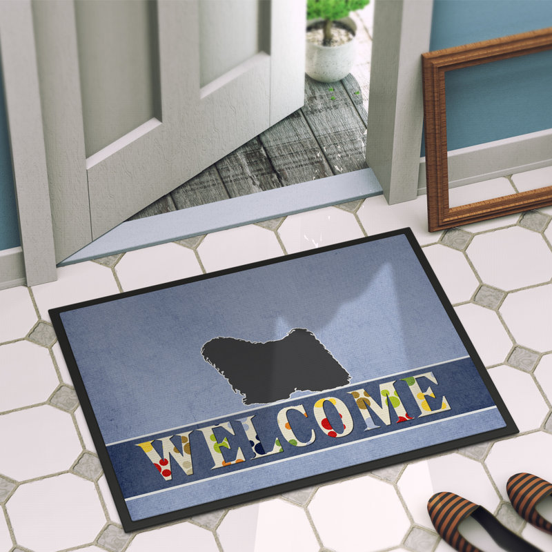 Wolbach Non-Slip Outdoor Doormat