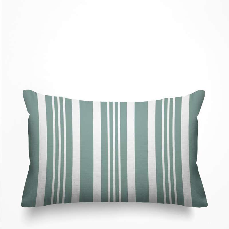 Housse et insert de coussin rectangulaire d'extérieur Healthcliff, Brume