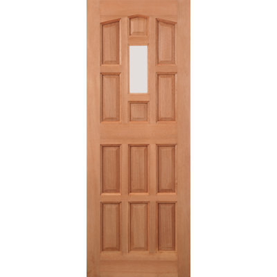 Elizabethan Unglazed Hardwood External Door