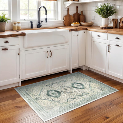 Straub Large Moroccan Rugs Geometric Living Room Rug Washable Bedroom Rug Non-Slip Colorful Vintage Accent Floor Carpet For Home Decor