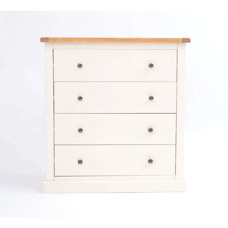 Konnor 90cm W 4 - Drawer Chest of Drawers