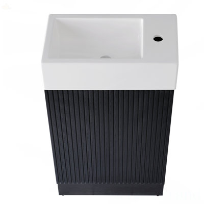 18.6" Bathroom Vanity With Sink