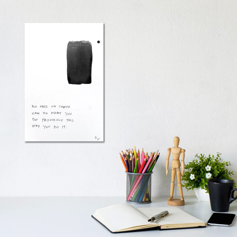 «No One on Earth» par Kent Youngstrom - reproduction d'art sur toile tendue, H 12 po x l 8 po x P 0,75 po