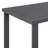 Elza Rectangular Metal Outdoor Dining Table