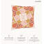 Coussin décoratif floral intérieur / extérieur en polyester