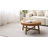33.1" Round Leather Coffee Table-1768770173