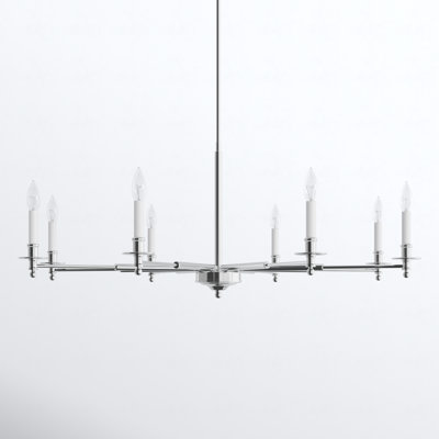 Perle 8 - Light Metal Chandelier