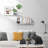 Nachmen 2 Piece Aluminum Floating Shelf with Towel Bar-437954831
