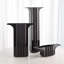 Flying Column Vase-Black-Wide