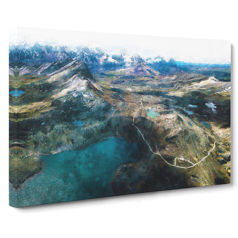 Pastoruri Glacier In Peru Vol.1 - Wrapped Canvas Print, 35cm H x 50cm W x 3cm D