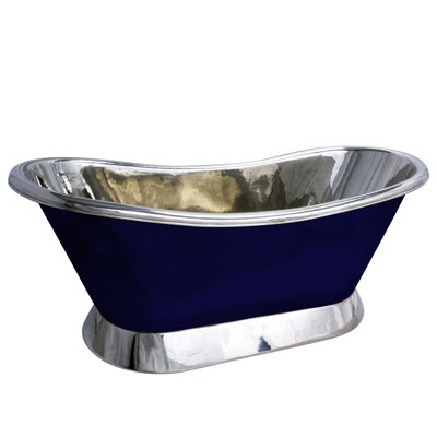 1680mm x 725mm Freestanding Standard Copper Bathtub
