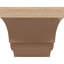 Bois de cèdre brut Asheboro, grain de bois TimberThane Corbel, apprêté brun clair-88289145