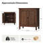 Armoire en bois massif Fausta Transitional-1578651583