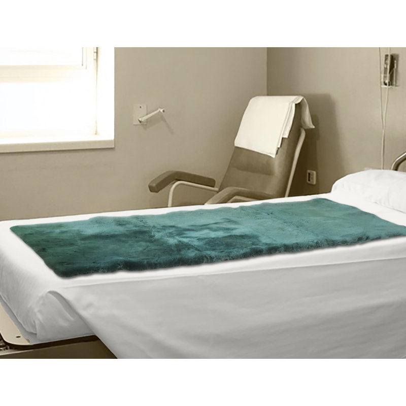 Tapis émeraude en peau de mouton de 30 po x 60 po Antoneyo