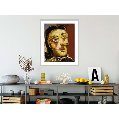 Tête de femme n ° 4 (Portrait de Dora Maar) par Pablo Picasso, impression giclée encadrée