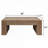 49" Farmhouse Wood Coffee Table-1751950410