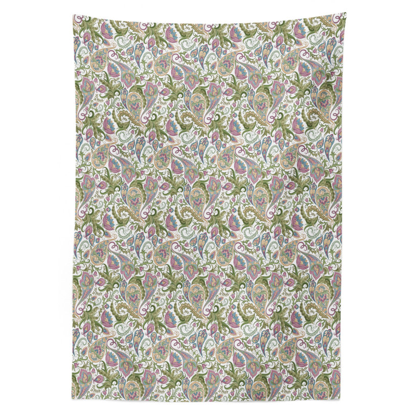 Persian Pickles Ornament Tablecloth, 90" L x 60" W