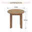 Table d'appoint Frances Eucalyptus