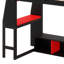 Lit mezzanine avec bureau Gaming