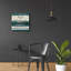  «Blue Zephyr Quote IV» par Mike Schick, art mural en verre acrylique, 24 po x 24 po-761443950