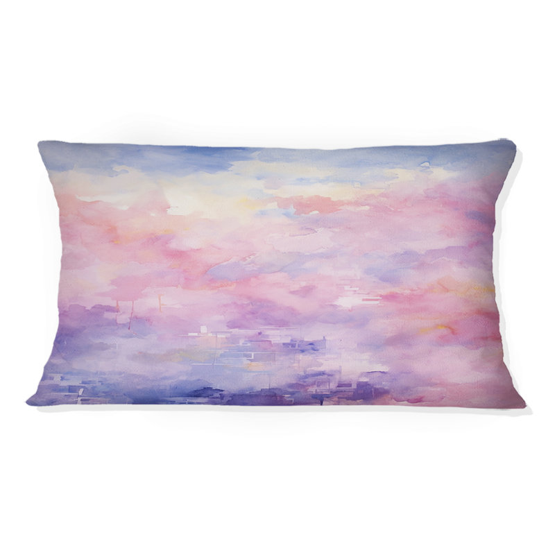 Photo colorée Skyline Serenade I - Coussin décoratif imprimé ciel