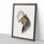 Head of a Rooster by Jean Bernard - Picture Frame Drawing Print-55580020-55580022