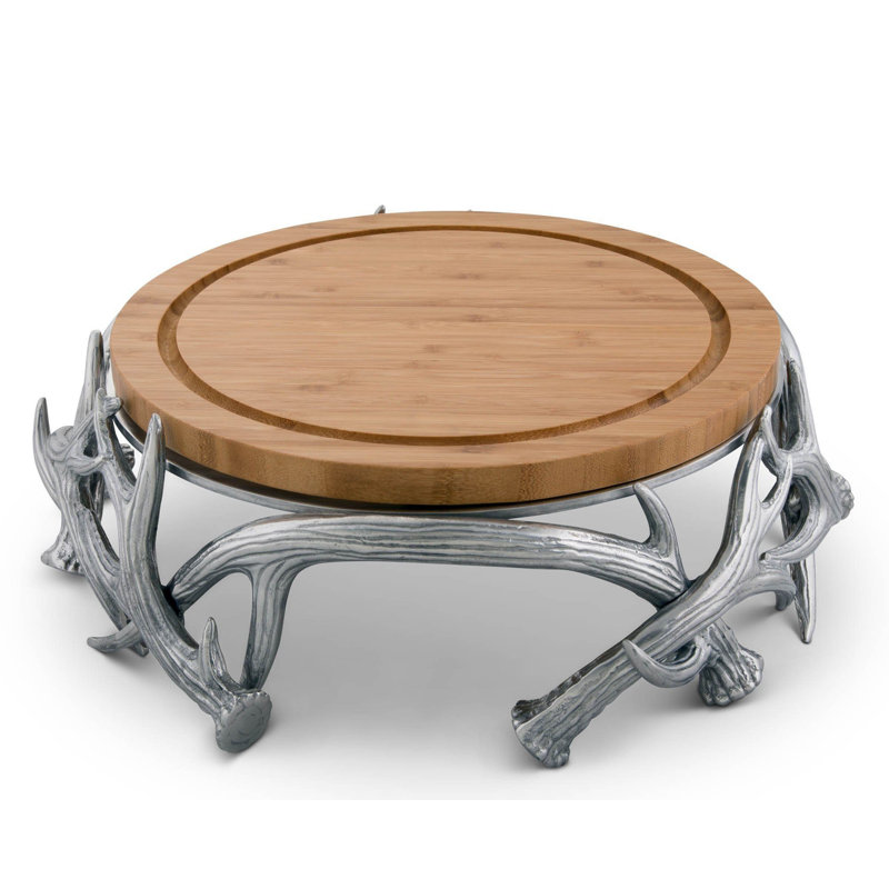 Antler Wood Cake Stand