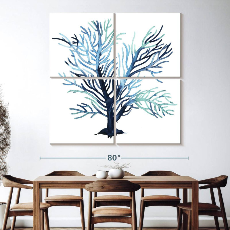 Brampt Fan De La Mer I, 74'' H x 74'' W