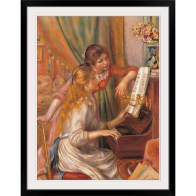 " Young Girls At The Piano, 1892 " by Pierre-Auguste Renoir